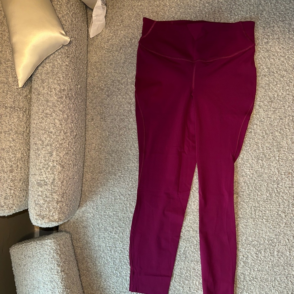 lululemon athletica Magenta Purple High-Rise Running Tights